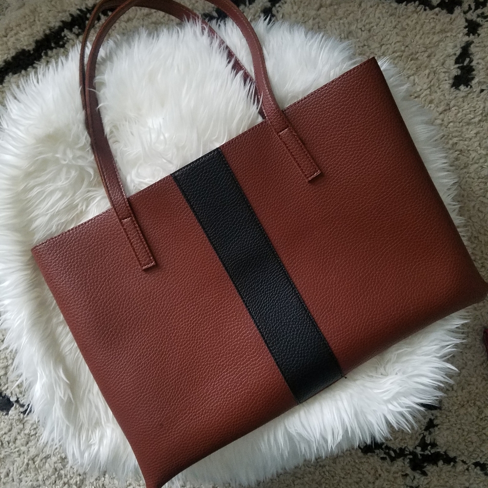 Vince Camuto Brown Tote Bag